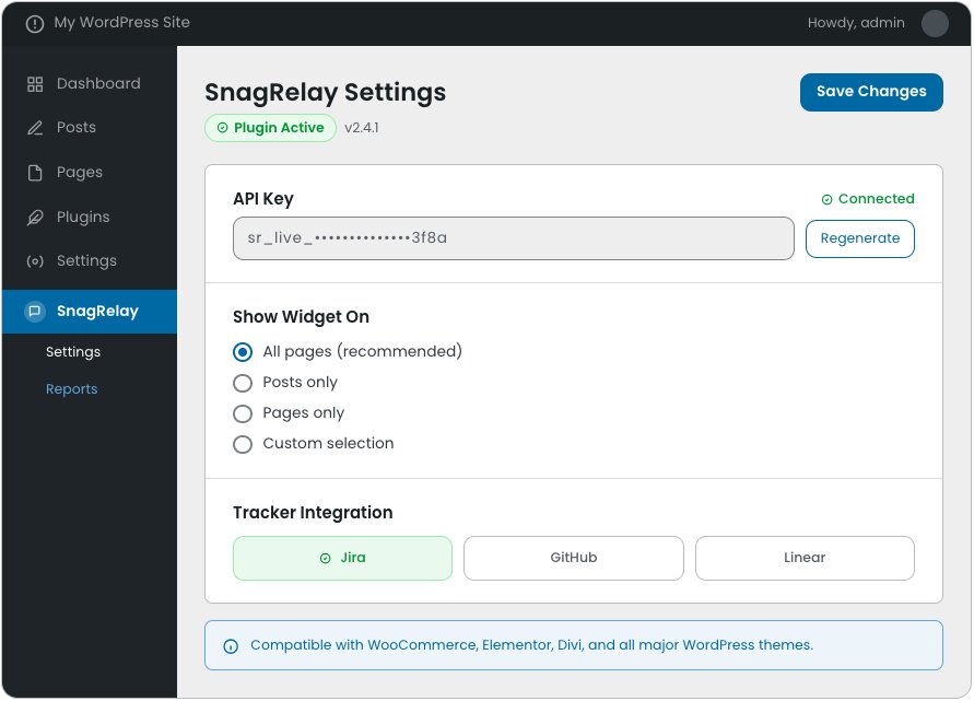 WordPress Site? One Click Done